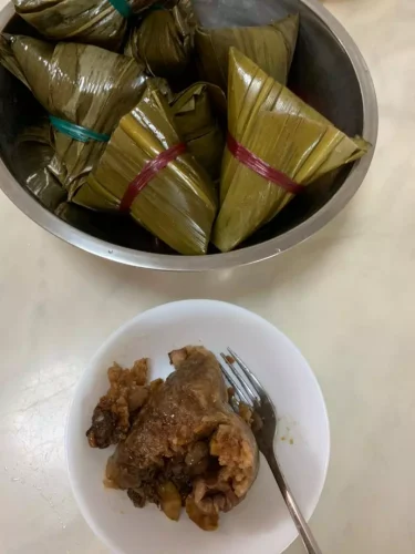 [Xiang Ye] 10 Pcs Traditional Nyonya Rice Dumpling 粽子 Bak Zhang photo review